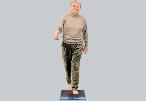 diabetic foot pressure area