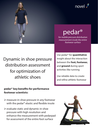 Running footwear flyer cover