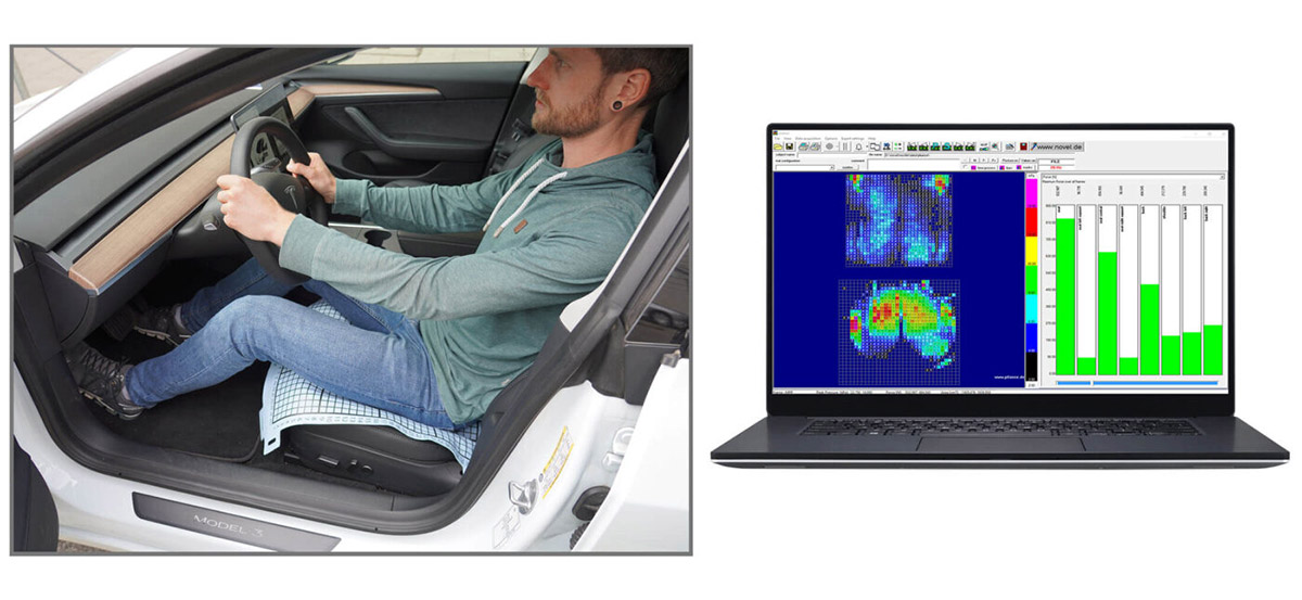 pressure mapping software - pliance - novel gmbh